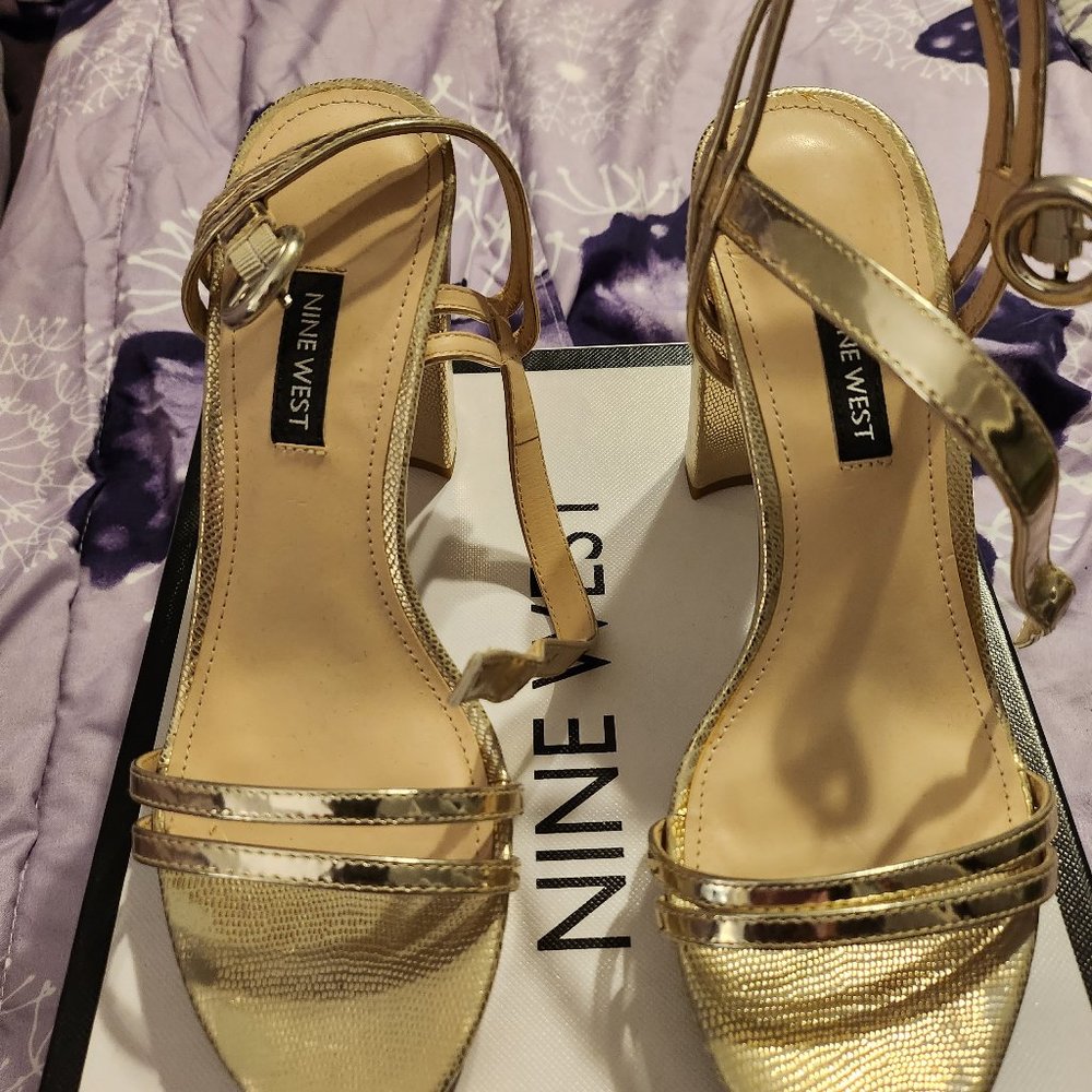 Nine West Gold shoes